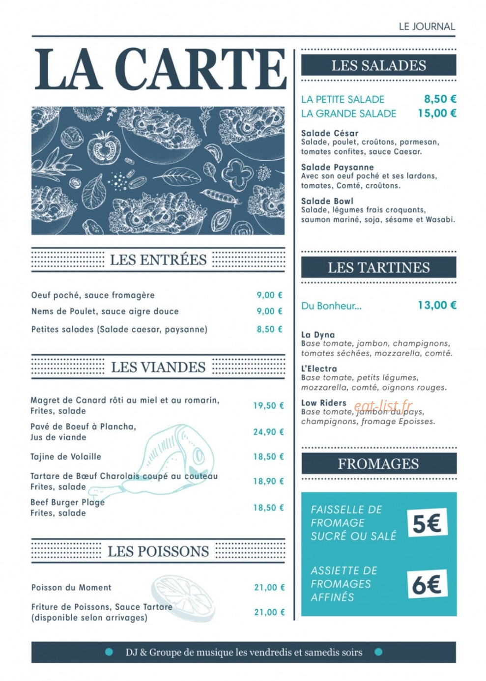 La Plage de Sathenay — carte page 3
