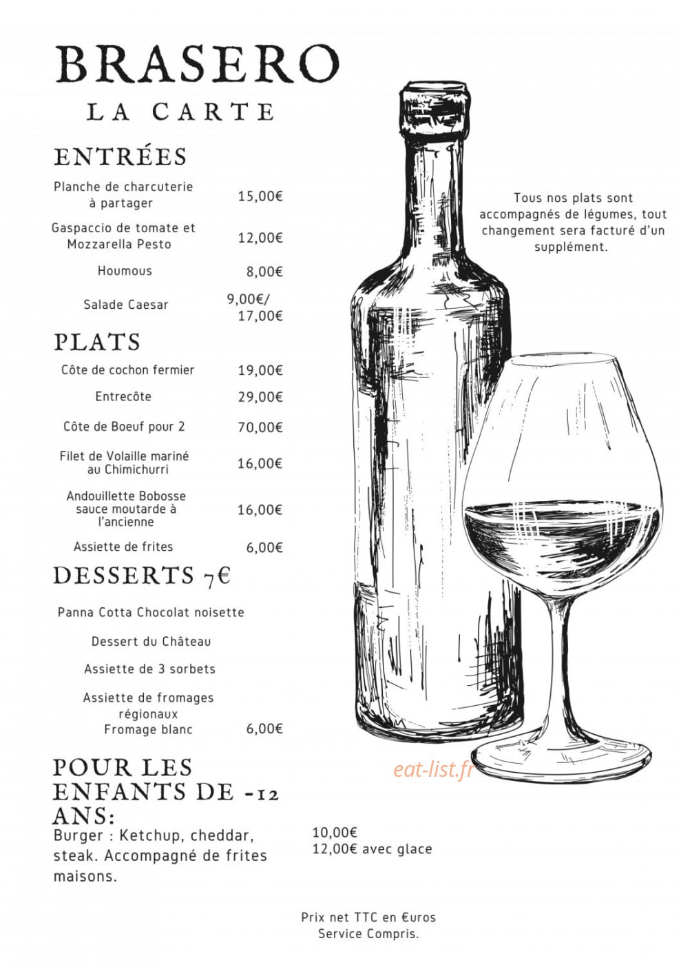 Le Chateau D'Arnay — carte page 1