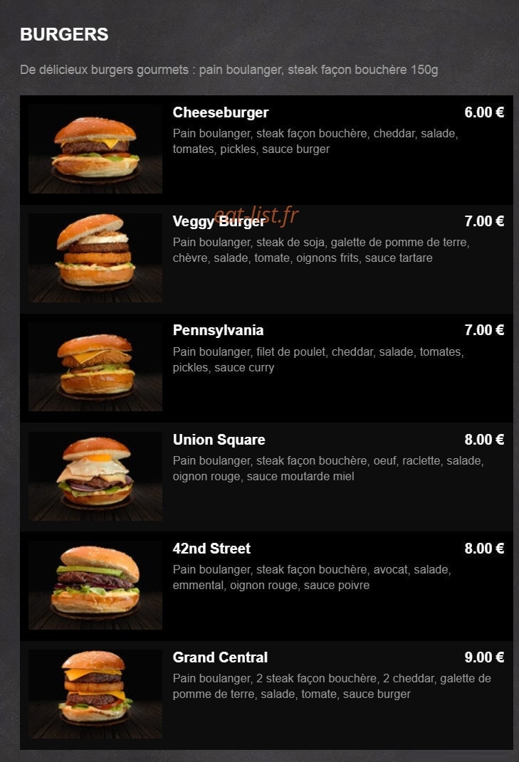 911 Pizza — carte page 4