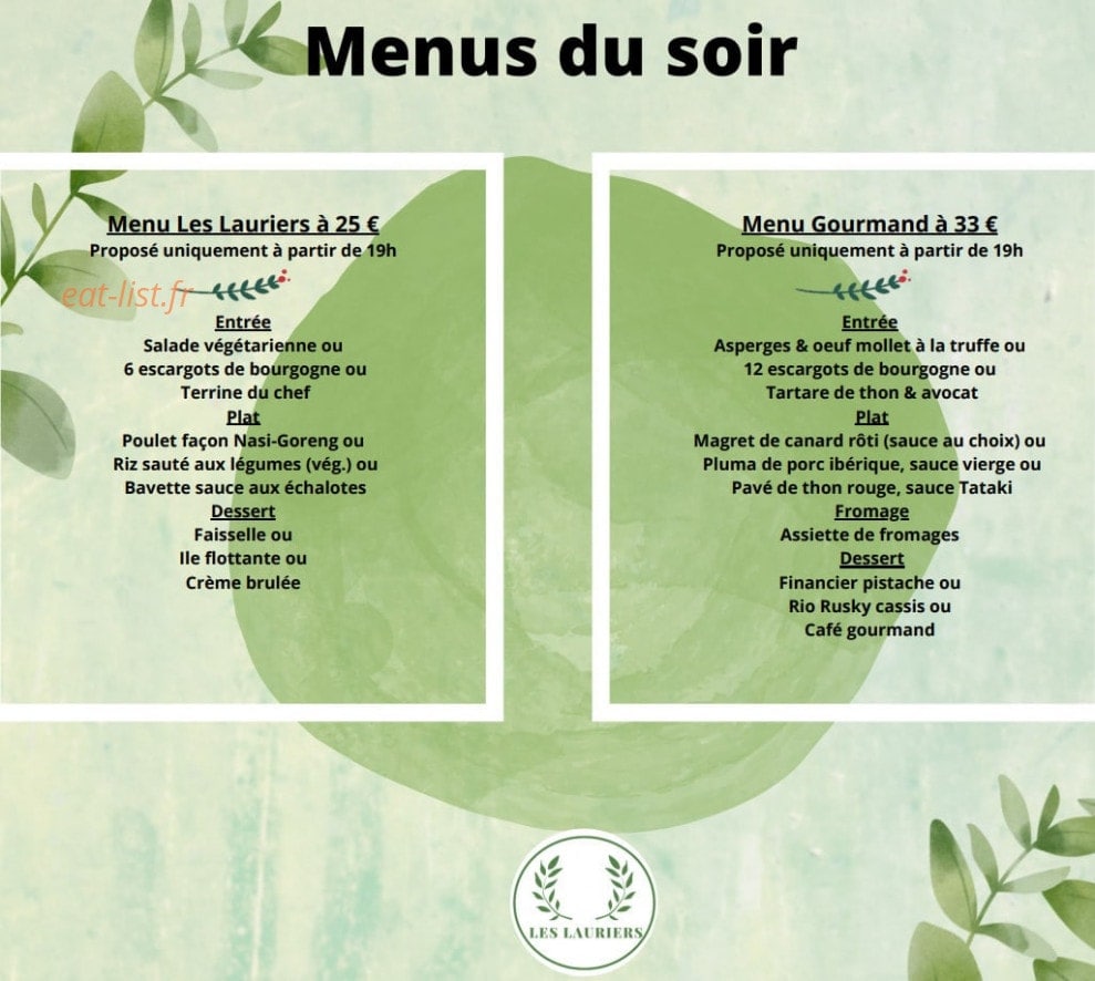 Les Lauriers — carte page 2