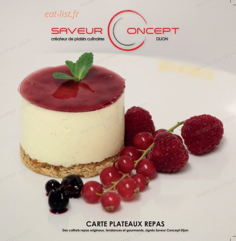 Saveur Concept — carte page 1
