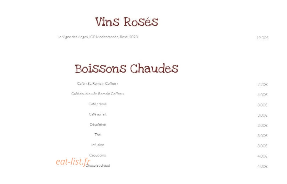 Chais Vivants — carte page 6