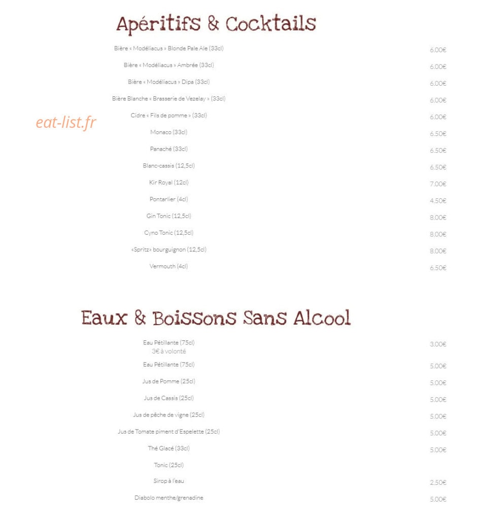Chais Vivants — carte page 2