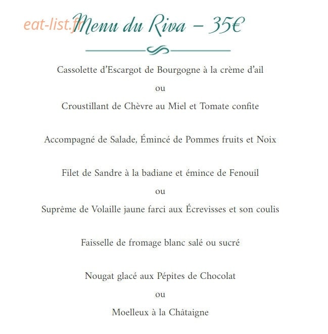 Le Riva — carte page 6