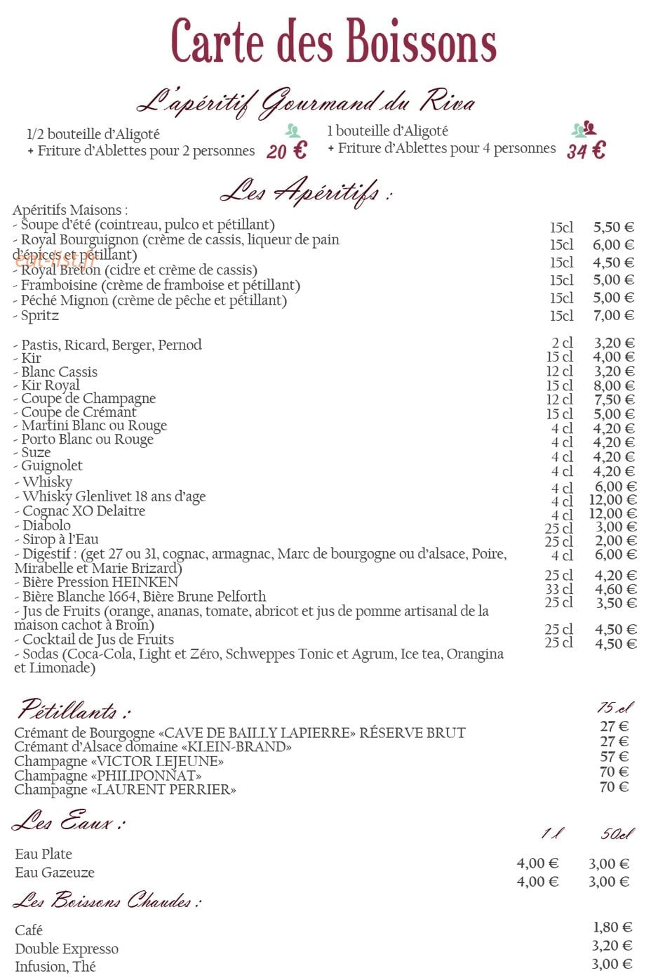 Le Riva — carte page 7