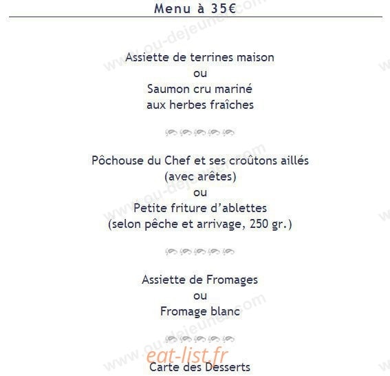 Au Bon Accueil — carte page 12