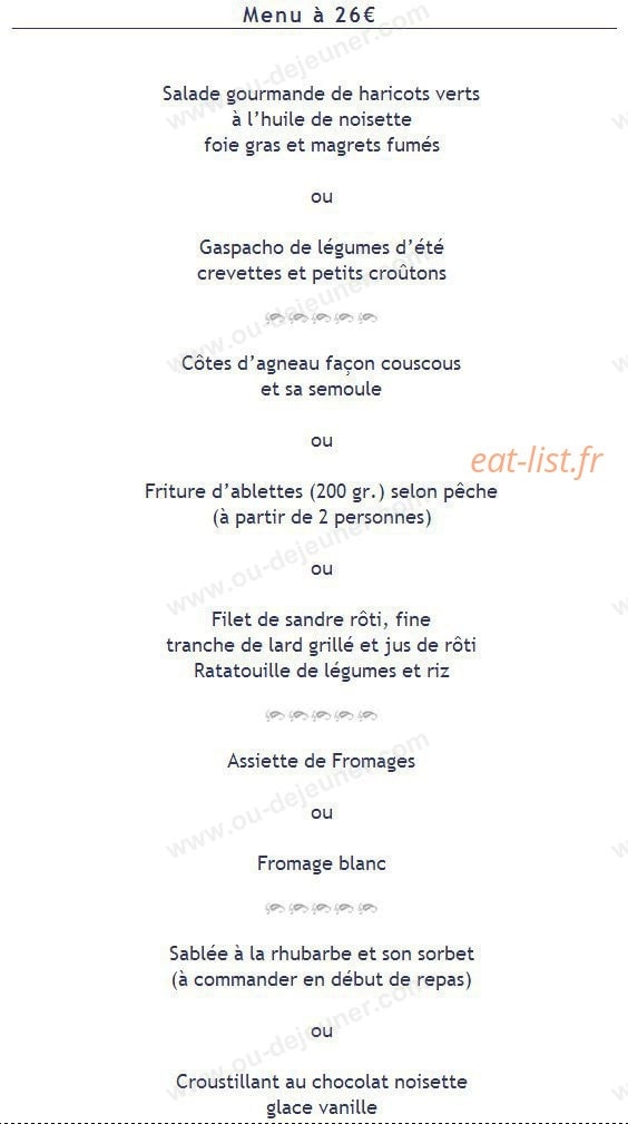 Au Bon Accueil — carte page 11