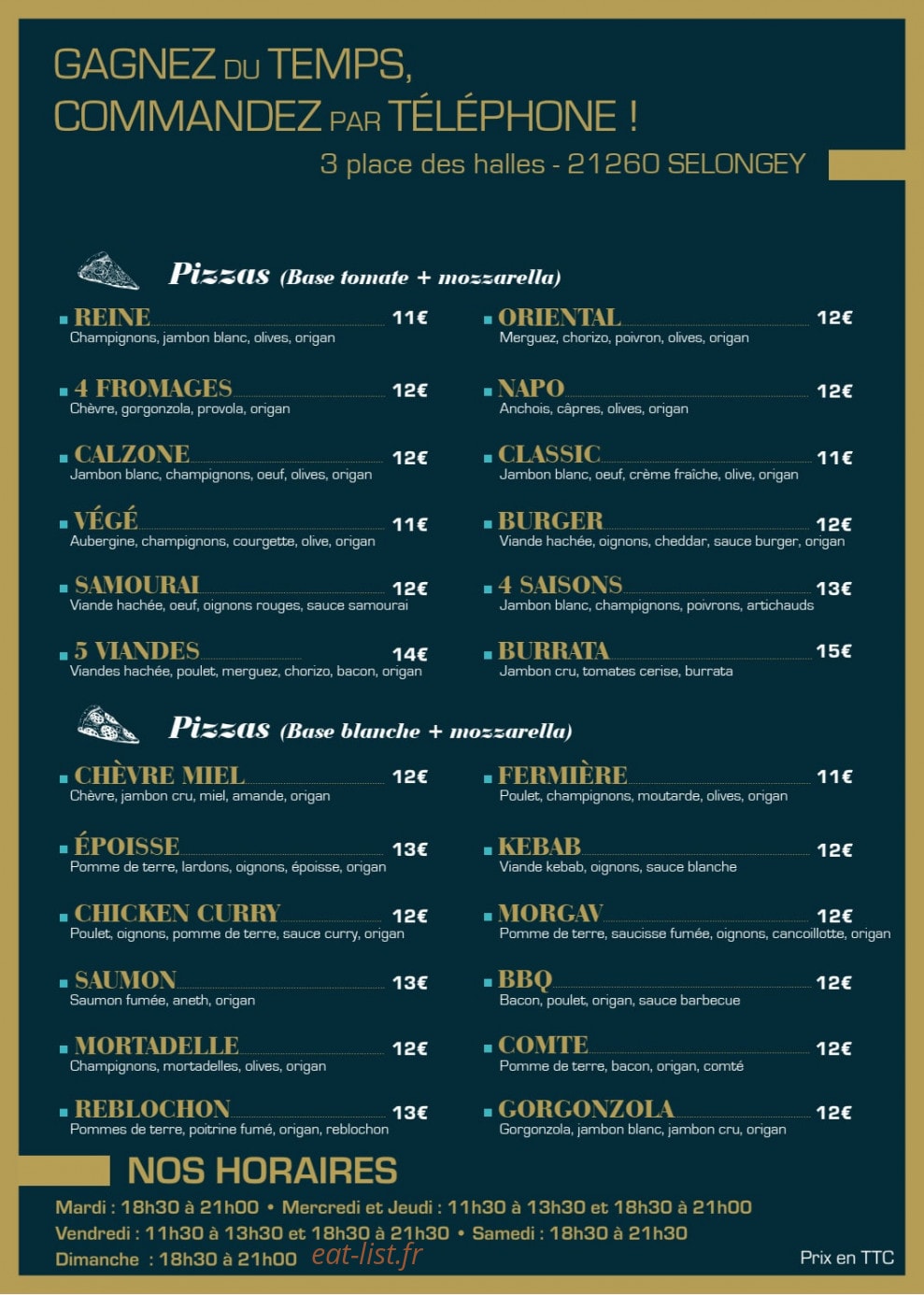 L'Atelier des Halles — carte page 2