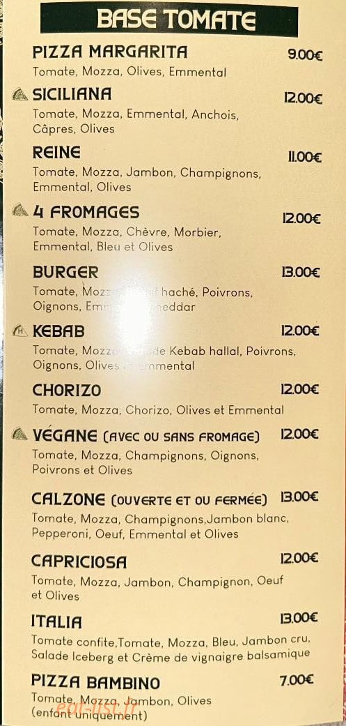 La Romane — carte page 3