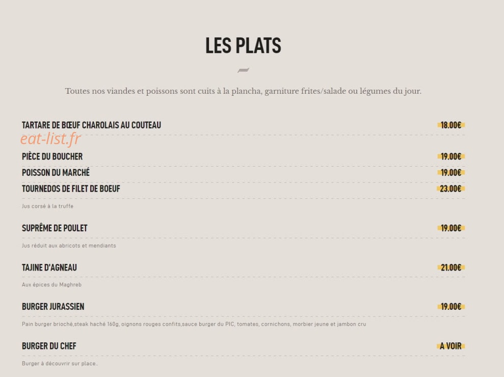 Le Pic — carte page 2