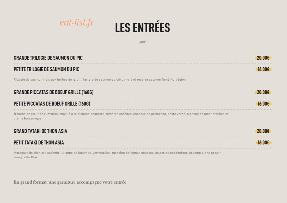 Le Pic — carte page 1