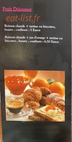 Café de la Place — carte page 2
