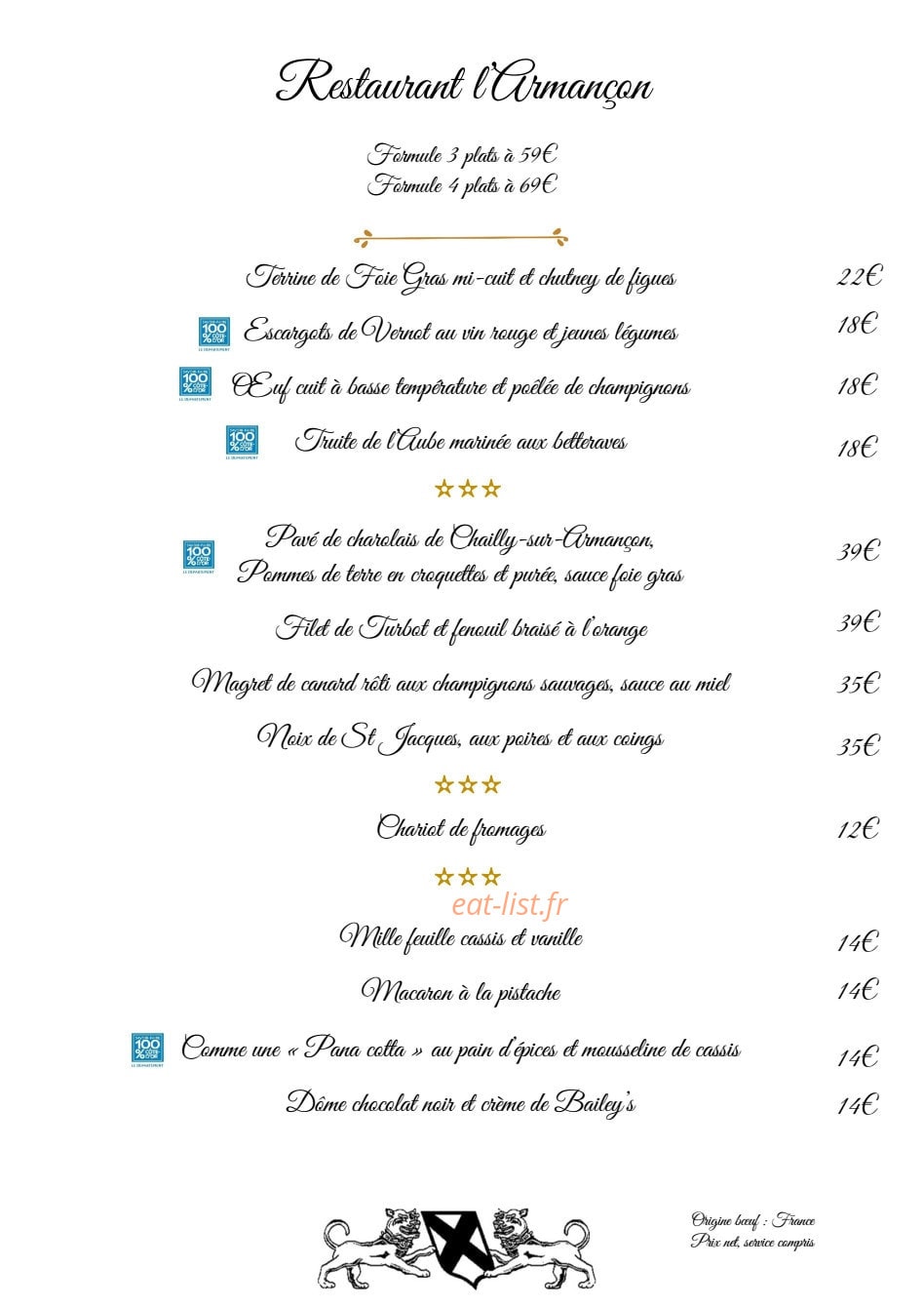 L’Armançon — carte page 1