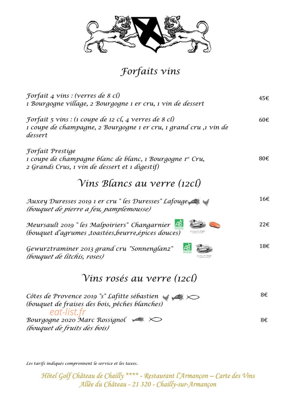 L’Armançon — carte page 5