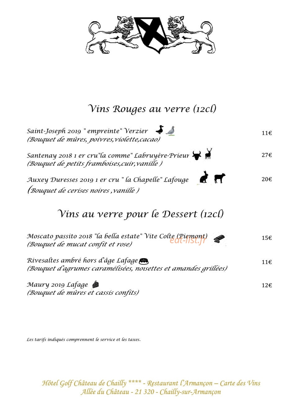 L’Armançon — carte page 6