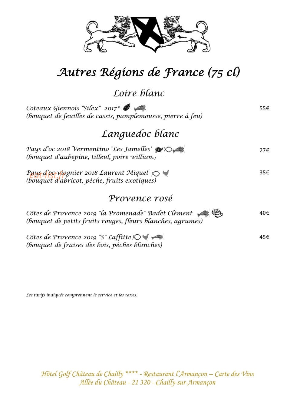 L’Armançon — carte page 9