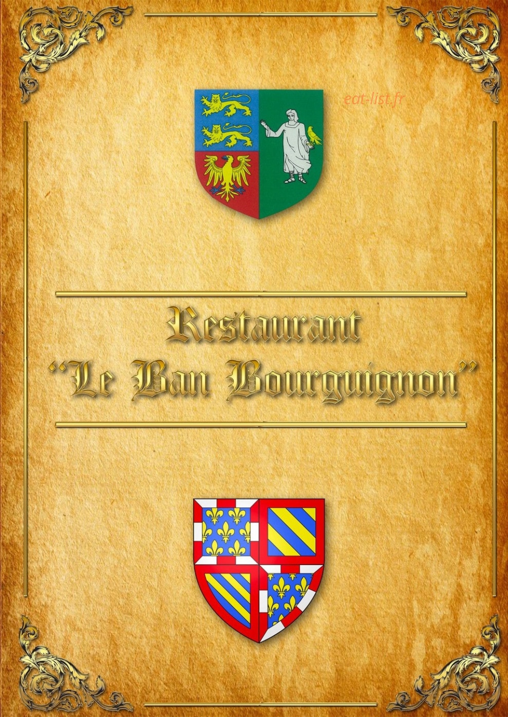 Le Ban Bourguignon — carte page 1