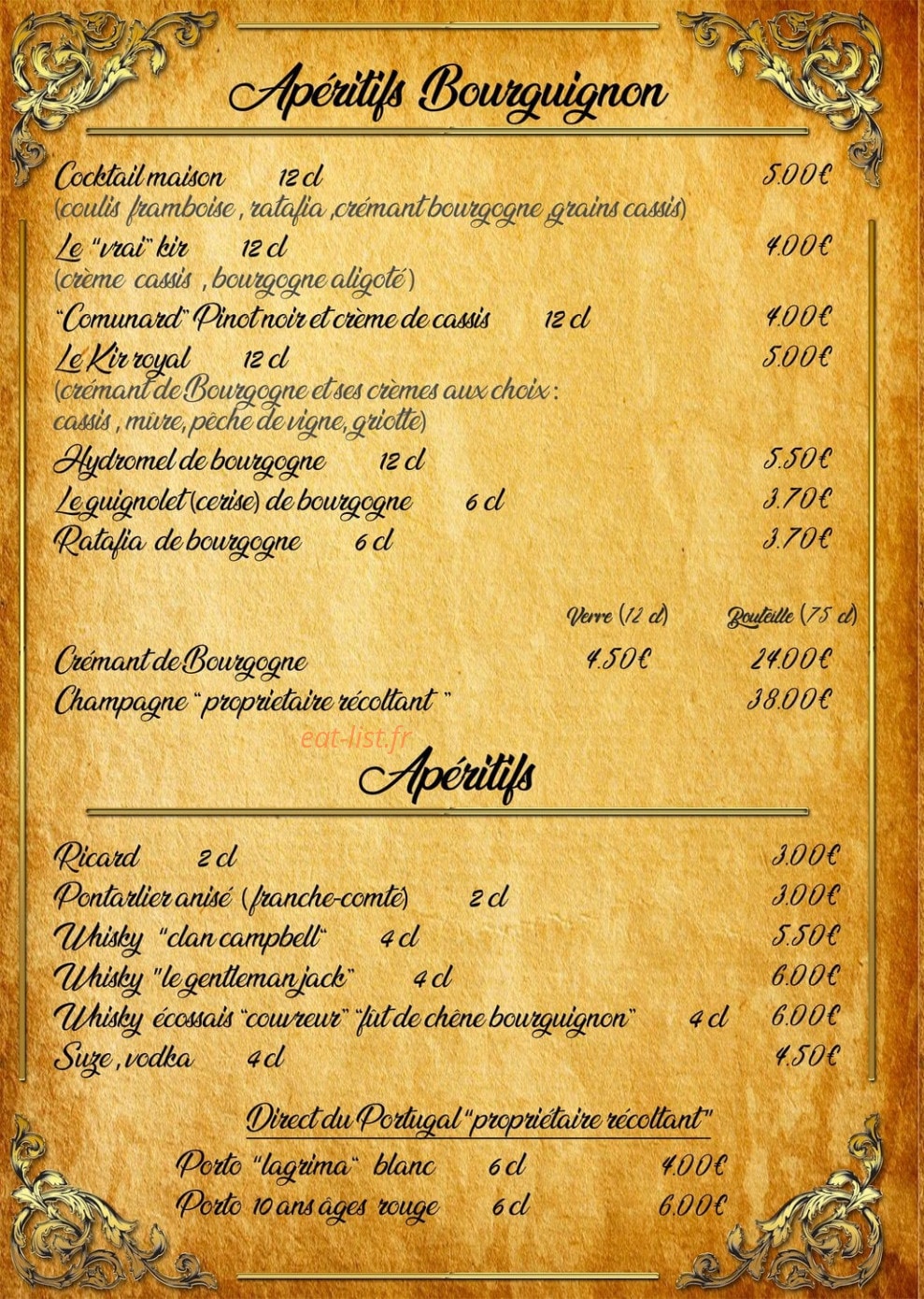 Le Ban Bourguignon — carte page 6