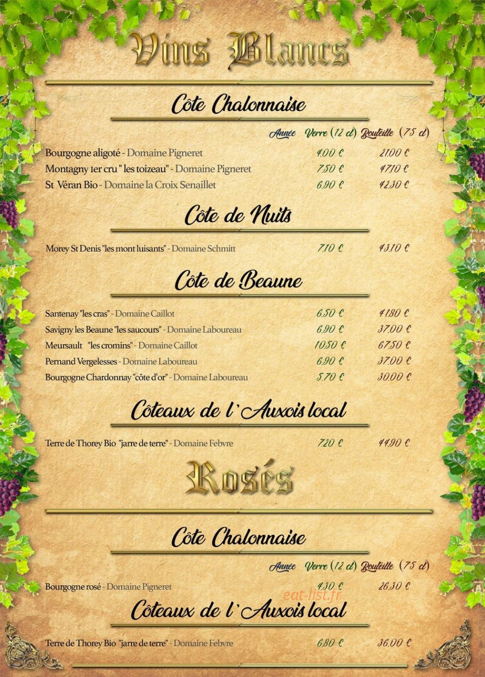 Le Ban Bourguignon — carte page 4
