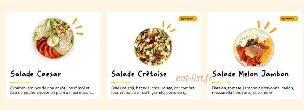 La Croissanterie — carte page 4