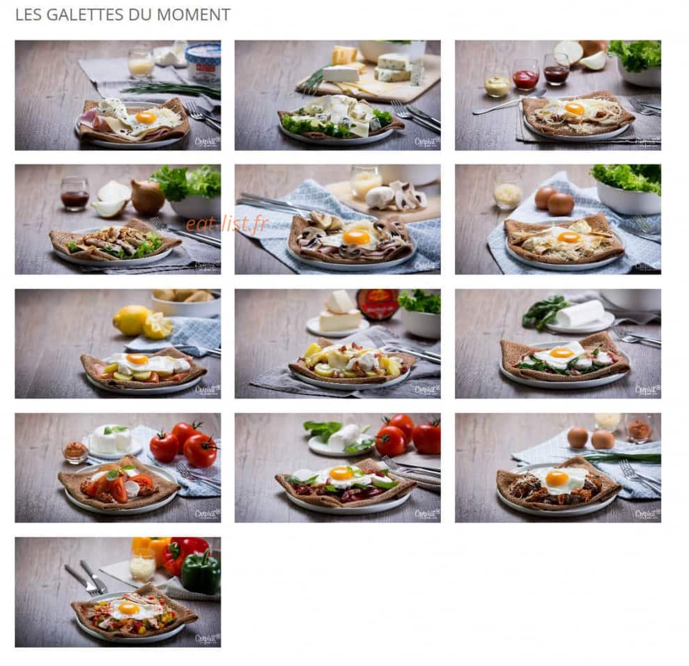 Crêp’eat — carte page 1