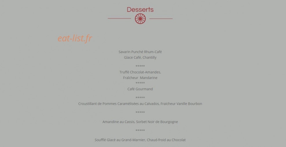 Hôtel de la Poste — carte page 5