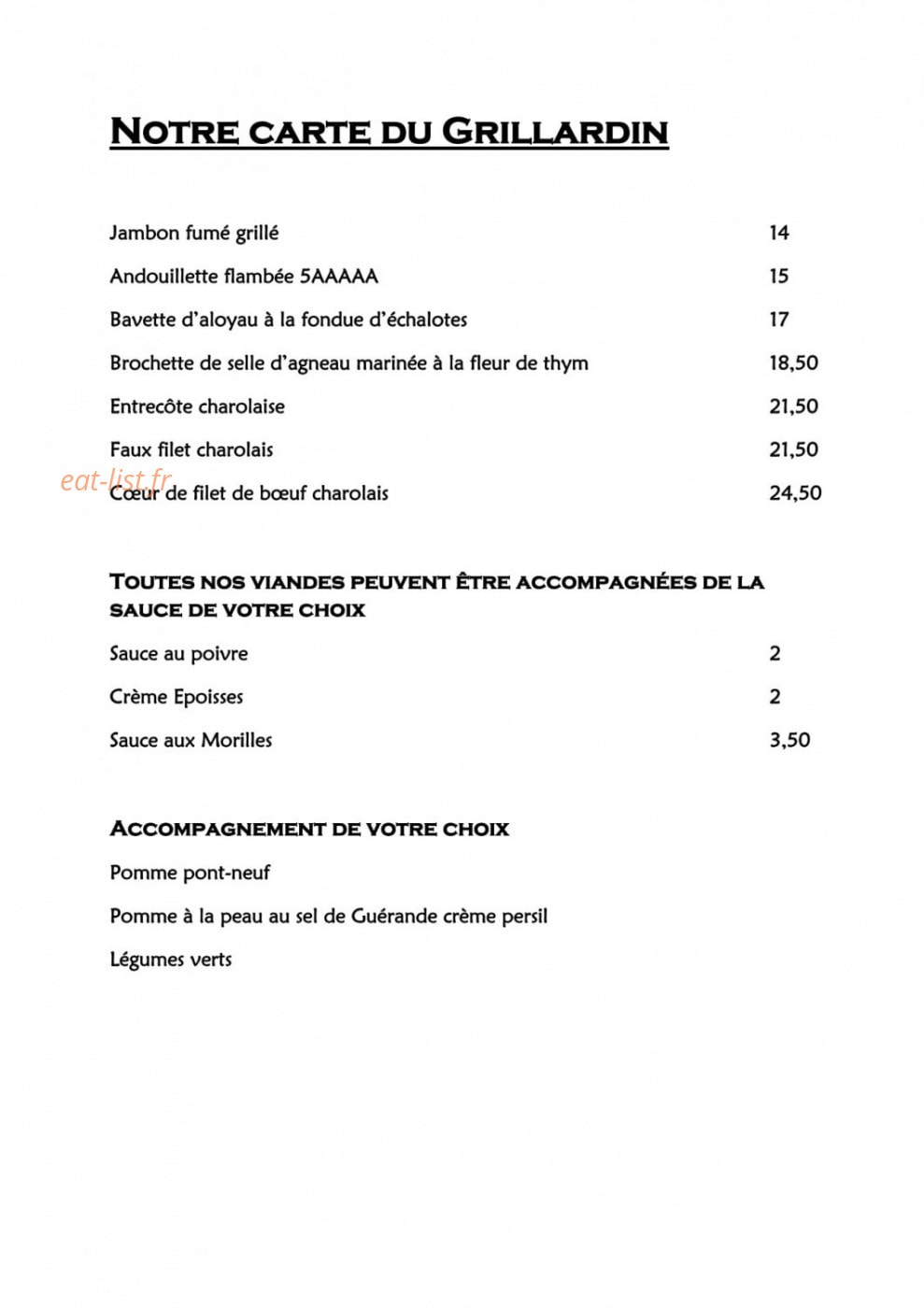 Hotel du commerce — carte page 4