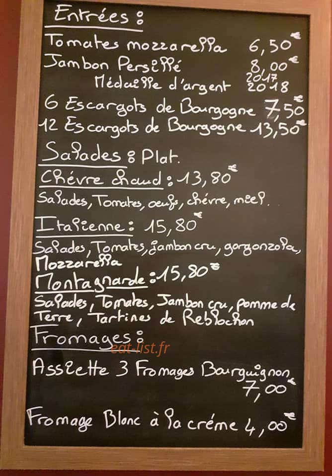 Au tire bouchon — carte page 1