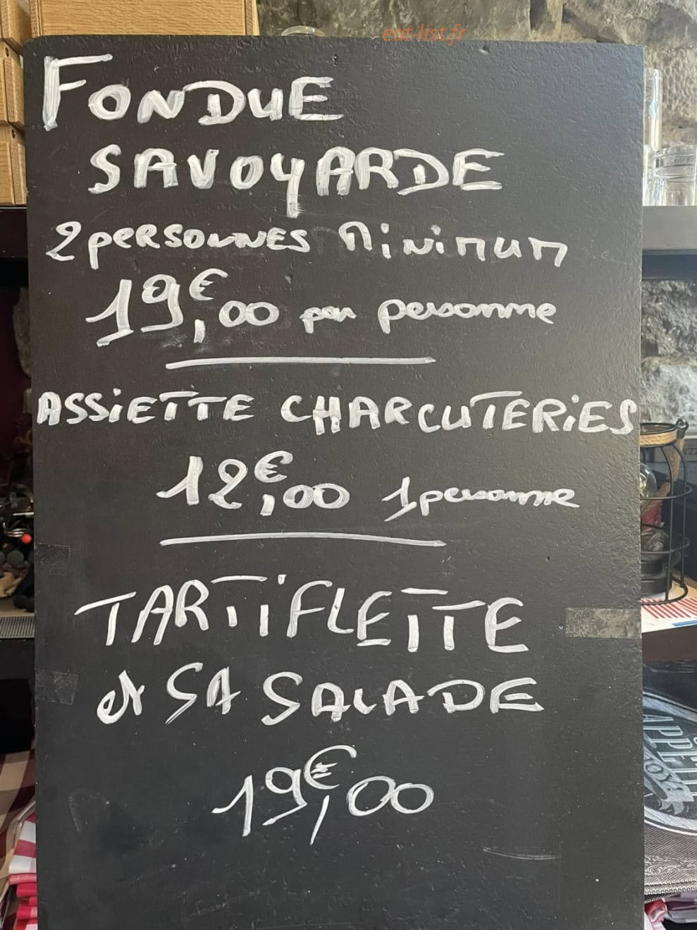 Au tire bouchon — carte page 3
