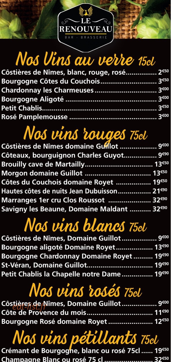 Le Renouveau — carte page 6