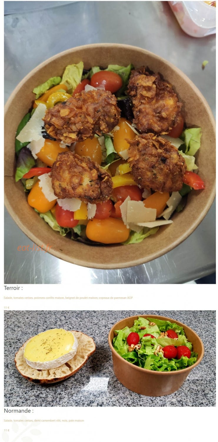 Pizza Terroir — carte page 9
