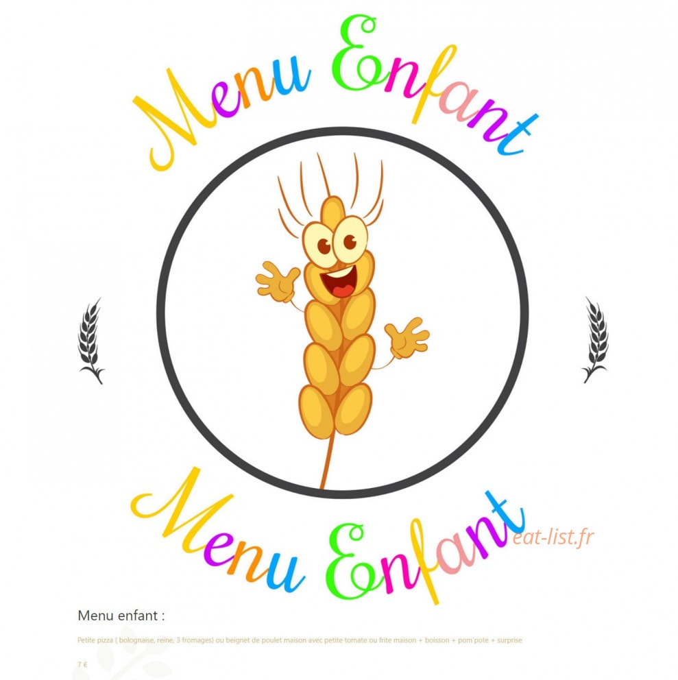 Pizza Terroir — carte page 12