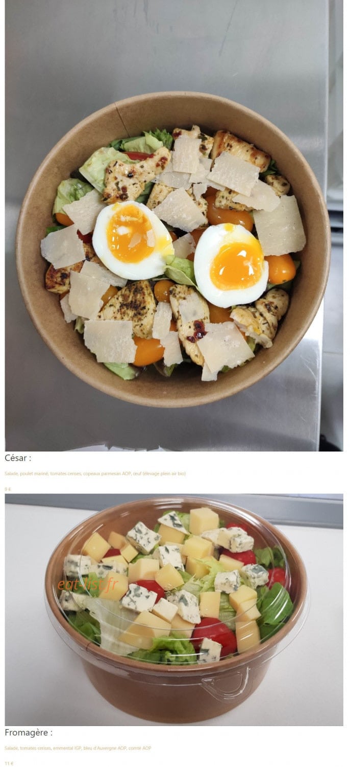 Pizza Terroir — carte page 7