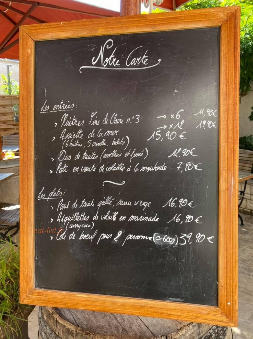Hotel de la poste — carte page 1