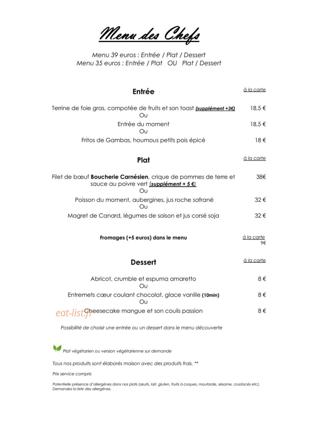 Domaine de la Roche — carte page 2