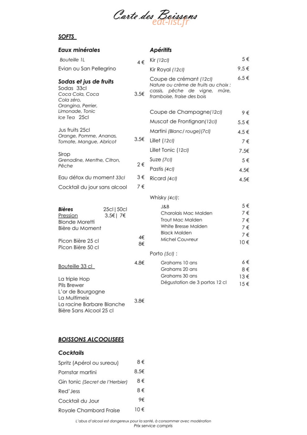 Domaine de la Roche — carte page 4