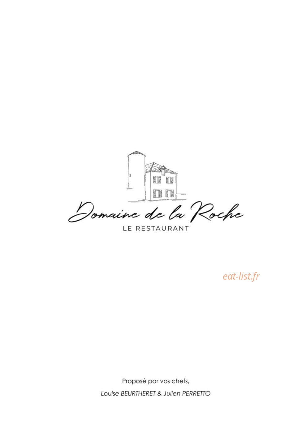 Domaine de la Roche — carte page 3