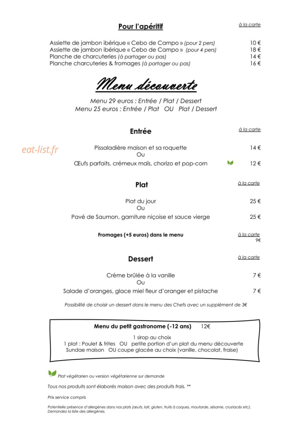 Domaine de la Roche — carte page 1