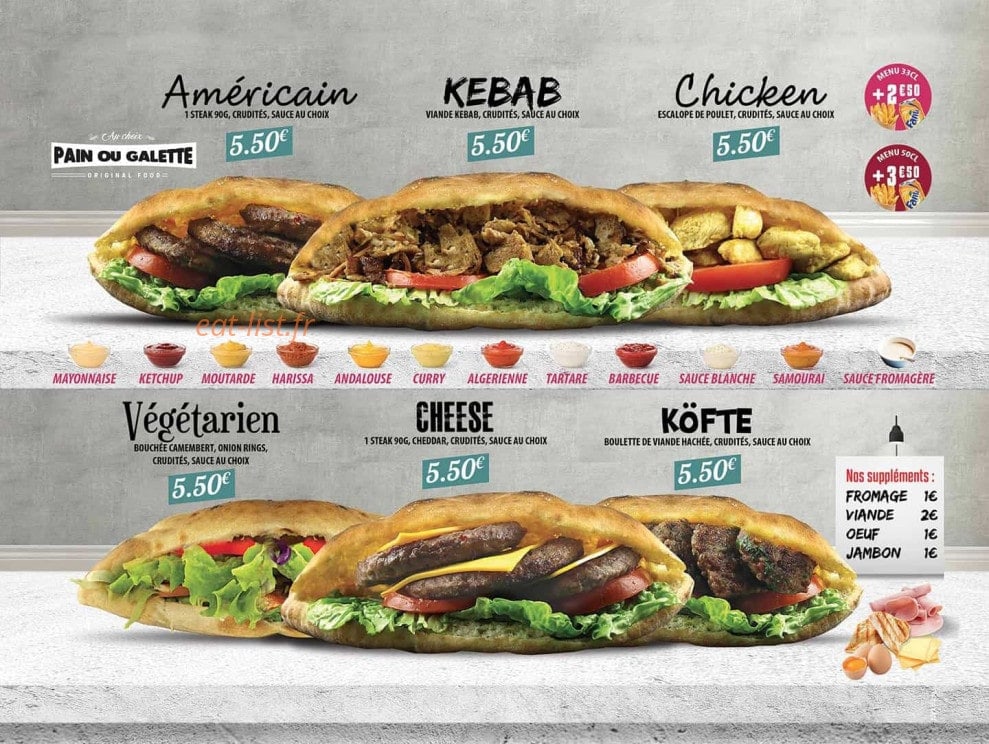 N’Delice — carte page 2