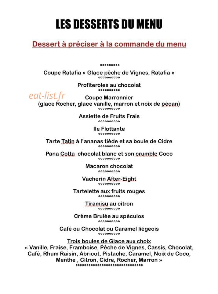 Le Marronnier — carte page 2