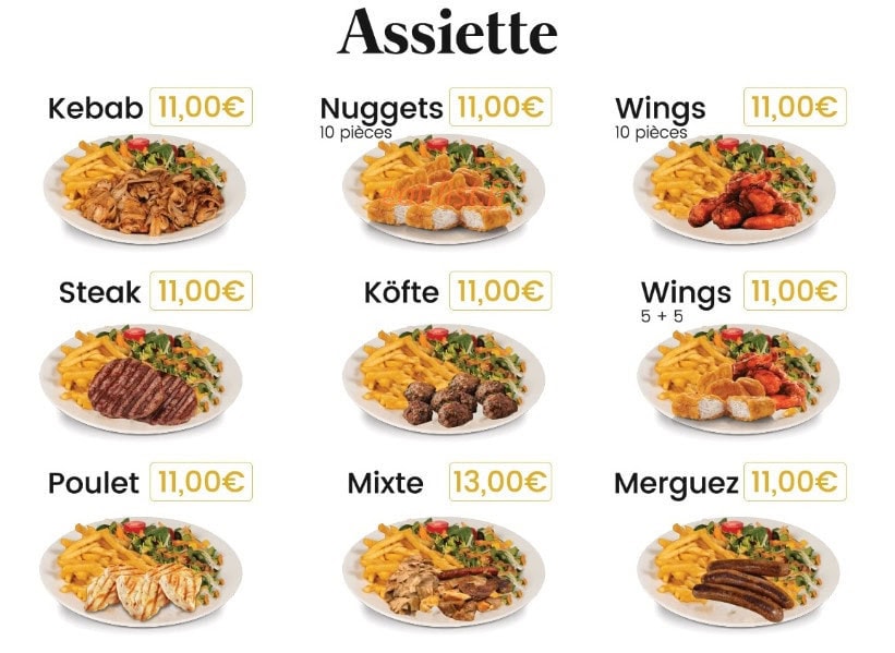 Restaurant Indien Rajastan — carte page 3
