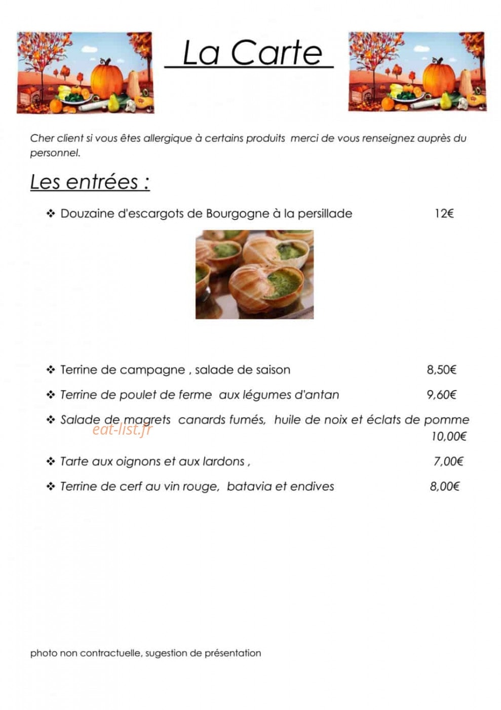 La Grange Rocheloise — carte page 1