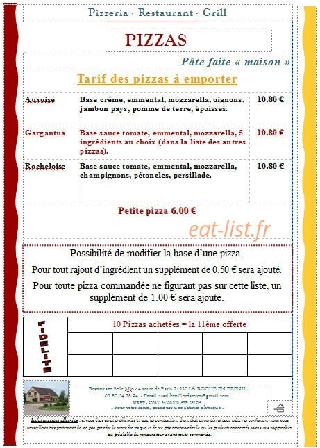 Sole Mio — carte page 2