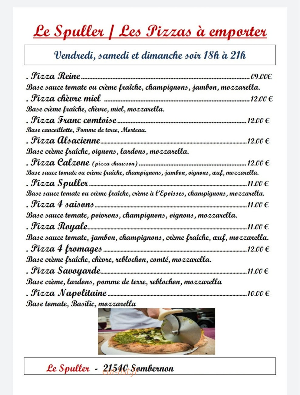 Le Spuller — carte page 2