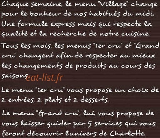 La Buissonnière — carte page 2