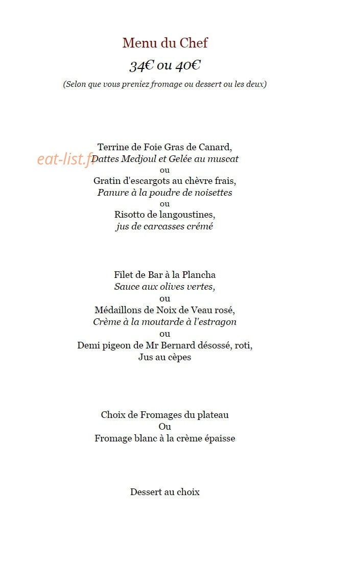 Les Terrasses de Corton — carte page 3