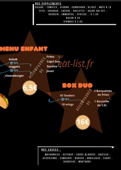Dadas Food — carte page 4