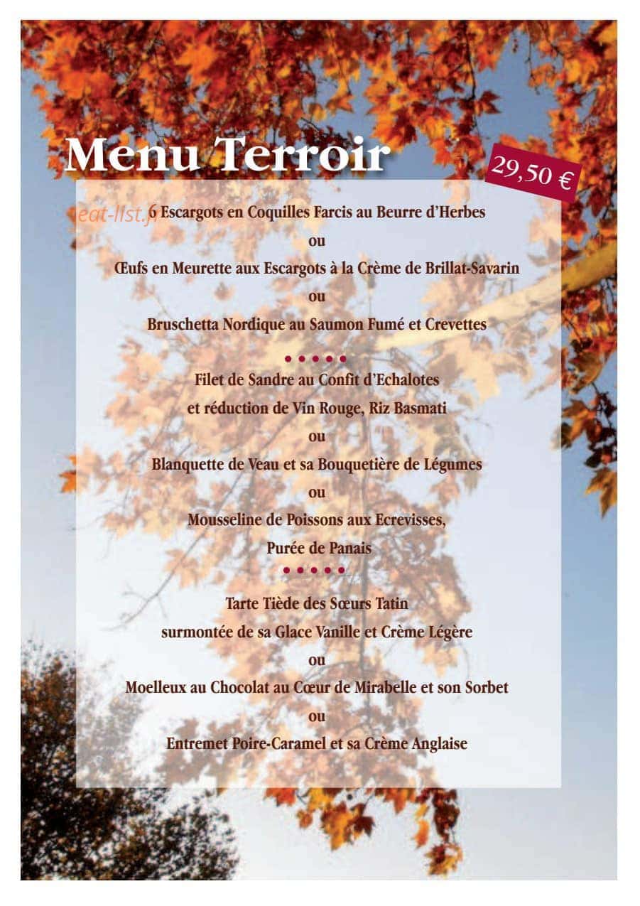 Les Marronniers d'Arc — carte page 5