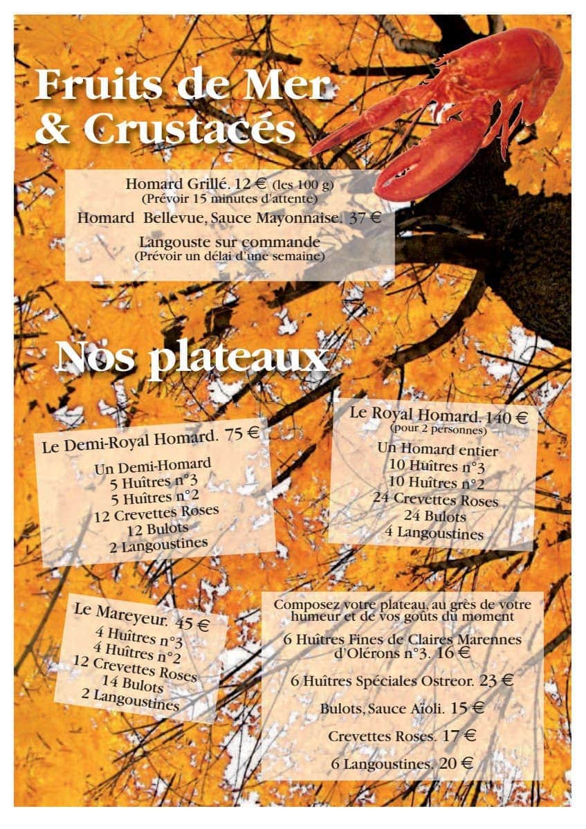 Les Marronniers d'Arc — carte page 3