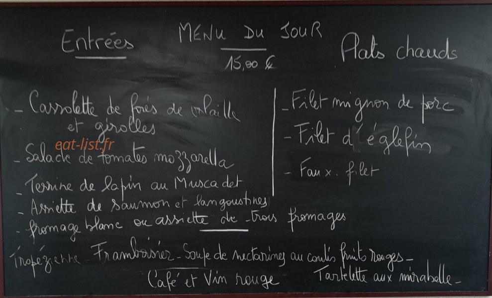 Chez Grand Mère — carte page 2